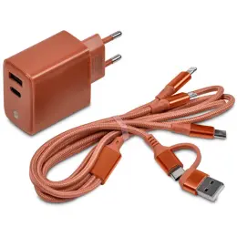 Serendipio Tenby Tech Set Burnt Orange Set